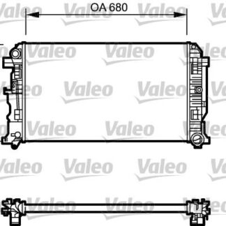MOTOR SU RADYATORU (680x414x34) CRAFTER 06> SPRINTER 06>