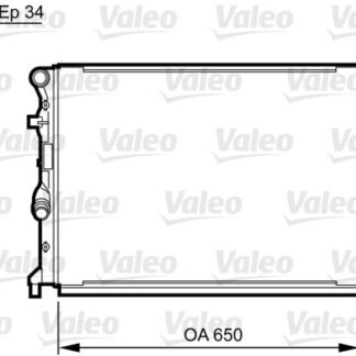 MOTOR RADYATORU GOLF VI 08> CADDY 11>15 JETTA 11>18 TOURAN 11>15 A3 09>13 OCTAVIA 09>13 YETI 10>13