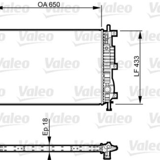 RADYATOR OPEL ZAFIRA, PEUGEOT 3008, CITROEN C4 PICASSO 2012>