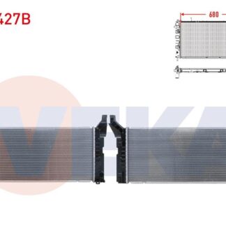 SU RADYATORU BRAZING BMW 2 SERISI (F45) 220 D A-T 2014- / MINI COOPER (F55) 1.5 D A-T 2013- / COUNTR