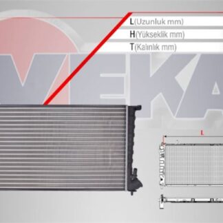 SU RADYATORU MEKANIK PEUGEOT PARTNER (5,5F) 1.9 D M-T 1996-2008