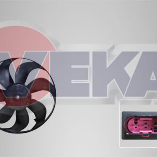 FAN MOTORU (MOTOR+PERVANE) SU RADYATORU VOLKSWAGEN POLO (6N1) 1.4 CAP.345MM 1994-1999