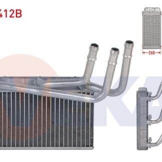 KALORIFER RADYATORU BRAZING BMW X5 (E70) 3.0 D – 3.0 SD – 3.5 XD – 4.0 D 2007-2012/ X5 (F15) 2.5 D X