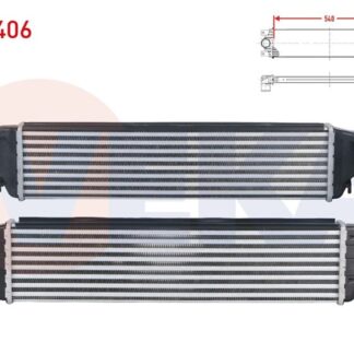 TURBO RADYATORU (INTERCOOLER) BMW 3 SERISI (E46) 320 D – 330 D – 330 XD 1998-2001