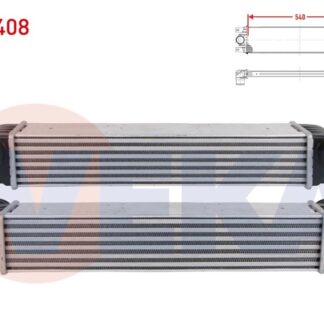 TURBO RADYATORU (INTERCOOLER) BMW 5 SERISI (E39) 520 D M-T – 525 D – 530 D 1995-2003/ 7 SERISI (E38)