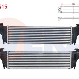 TURBO RADYATORU (INTERCOOLER) BMW X5 (E53) 3.0 D 2000-2007