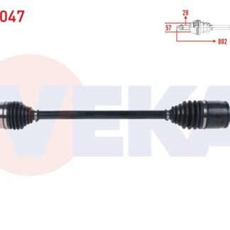KOMPLE AKS SAG ARKA UZUNLUK 802MM BMW 1 SERISI (F20,F21) 116 İ – 118 İ – 120 İ 2010-/ 3 SERISI (F30) 316 İ – 318 İ – 320 İ – 320İ XDRİVE 2011-/ 4 SERISI (F32) 418 İ 2013-