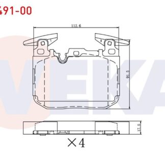 FREN BALATA ON BMW 3 SERISI (F30) 316 İ – 316 D – 318 İ – 320 D – 320 İ 11- / 1 SERISI (F20,F21) 114 İ – 116 İ – 116 D – 118 İ – 118 D 10-/ İ8 (I12) HYBRID 14-20/ 4 SERISI (F32) 418 İ – 420 İ 2013-