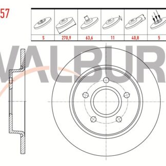 FREN DİSKARKA FOCUS III 11> 271MM