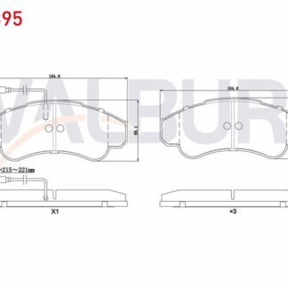 FREN BALATASIÖN FİŞLİ DUCATO 94>02 / BOXER 94>02 / JUMPER 94>02