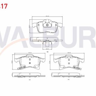 FREN BALATASIÖN ASTRA H 04> CORSA C 03>09 1.7 CDTI CORSA D 06> 1.6 TURBO CORSA C 03-09 1.7 CDTI COMBO 00> ZAFIRA B 05> MERIVA A 03> MERIVA B 10>