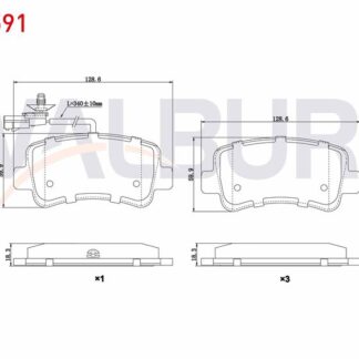FREN BALATASIARKA FİŞLİ MASTER III 10> / MOVANO B 10> / NV400 10>
