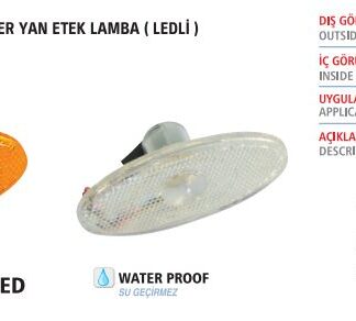 CAMURLUK SINYALI MASTER III 10> MOVANO B 10> NISSAN NV400 LEDLI SARI