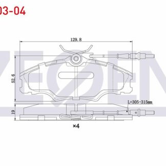 FREN BALATASIÖN FİŞLİ P406 95> 1.8 16V
