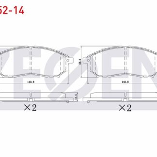 FREN BALATASIÖN KOLEOS 08> / QASHQAI 07> NP300 08> PATHFINDER 05> MURANO 08>