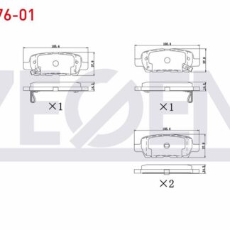 FREN BALATASIARKA KOLEOS 08> / TIIDA 07> QASHQAI 07>11 X-TRAIL 01> CUBE 10> MURANO / QX50 13> QX70