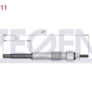 ISITMA KIZDIRMA BUJİSİ SCUDO 95>07 1.9 D / PARTNER 96>1.9 D / SAXO 1.5D BERLINGO 98> 1.9D JUMPY 95>06 1.9 TD