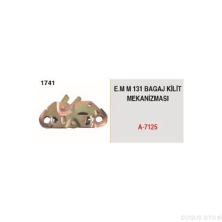 BAGAJ KİLİT MEKANİZMASI M131 EM