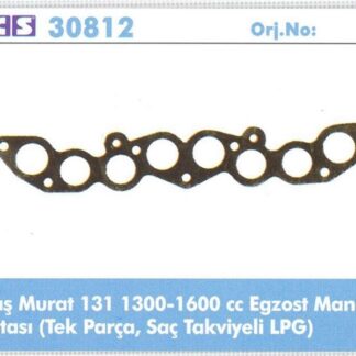 EGZOZ MANIFOLT CONTASI SAC TAKVİYELİ TEK PARÇA LPGLI M131 DKS 1600