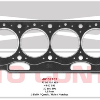 SİLİNDİR KAPAK CONTASI 3 DELIK MEGANE LAGUNA KANGOO MASTER TRAFIC VIVARO 1.9 DCI DTI F9Q