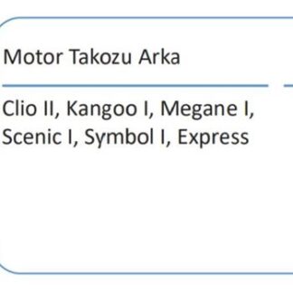 MOTOR TAKOZUARKA EXPRESS KANGOO 1.9D 2.0 F3R