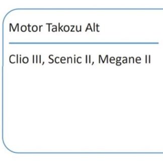 MOTOR TAKOZU ALT MEGANE II SCENIC II 1,9DCI / 2,0 16V