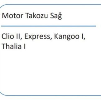 MOTOR TAKOZUARKA CLIO II KANGOO 1.2 16V D4F