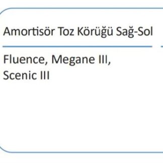 AMORTISOR TOZ KORUGU FLUENCE MEGANE III FLUENCE