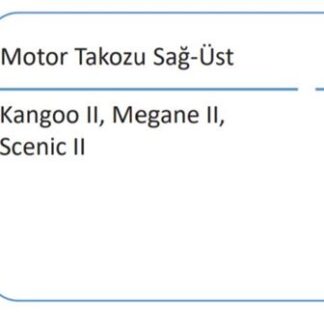 MOTOR TAKOZU SAG 6 ILERI 105 BG KANGOO III MEGANE II 1.5 K9K