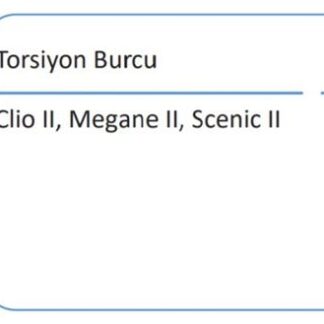 TORSIYON TAKOZU ARKA RENAULT MEGANE II SCENIC II CLIO II