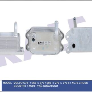 YAĞ SOĞUTUCU VOLVO C70 I S60 I S70 S80 I V70 I V70 II XC70 CROSS COUNTRY XC90 I 2.0 2.0T 2.3 2.4 2.4T 2.5T 96=> (MONTAJ APARATLI)