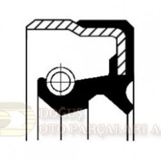 AKS KEÇESİ ARKA R12 48×58×4 (48x58x4) PAKET İÇİ ADEDİ : 20