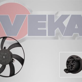 FAN MOTORU (MOTOR+PERVANE) SU RADYATORU VOLKSWAGEN POLO CLASSIC (6KV2) 1.4 CAP 300MM 1995-2001