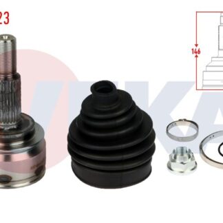 AKS KAFASI SOL-SAG ON DIS RENAULT KANGOO (KW0-1) 1.5 DCI 5 VITES 27×22×56,7 UZUNLUK 146 MM 2008-