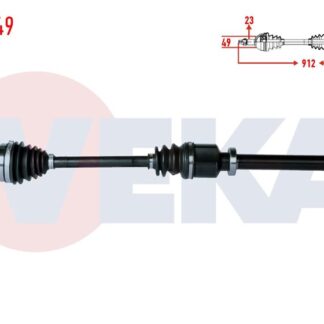AKSSAĞ KOMPLE MEGANE II 02> 911MM1.5 DCİ